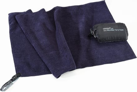 Cocoon Microfiber Terry Towel Light - Medium - Dolphin blue