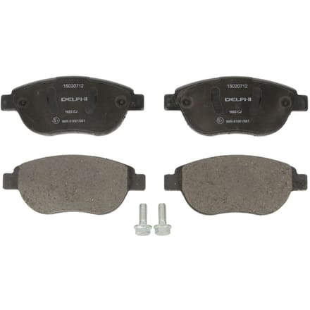 Remblokset DELPHI LP1653, voor