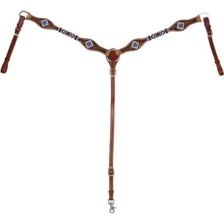 Jachtcollier voor paard met diamantdecoraties Pool's
