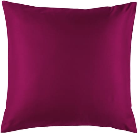 De Witte Lietaer Kussensloop Olivia Beet Red - 63 x 63 cm - Rood - Katoen Satijn