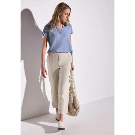Blouse in effen kleur