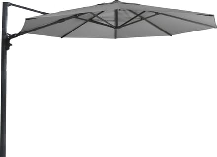Zweefparasol Virgo Up grijs Ø3,5mtr