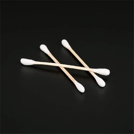 Katoenen Swabs - Wattenschijfjes - Make-up & Schoonmaken - Dubbelzijdig - 100 Stuks - Wit