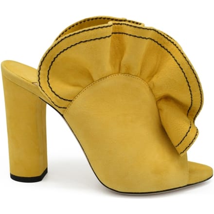 Jimmy Choo Haile 100 Muiltjes Geel