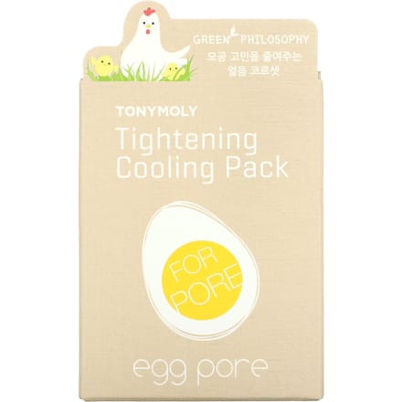 TonyMoly, verkoelend kompres voor het verkleinen van eiporiën, 30 g beige