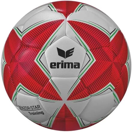 Erima Senzor Star (Size 3) Trainingsbal - Rood / Wit | Maat: 3