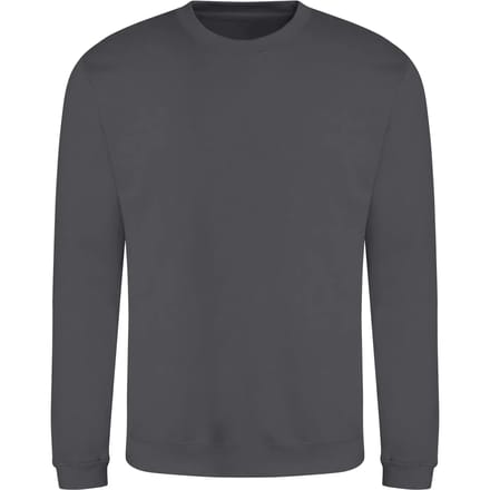 Just Hoods - AWDis Sweat - Shark Grey maat M