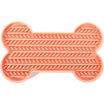 Likmat Siliconen Martin - Roze Botvorm - 22x13x2 cm, Met Zuignappen