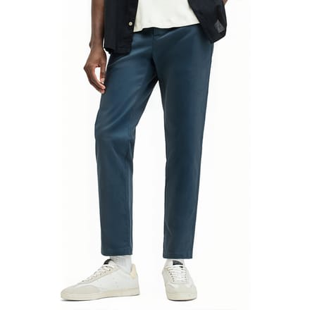 AllSaints Walde Chino Workers Blue Taglia: W32 | Pantaloni chino Outlet | Uomo | Blu