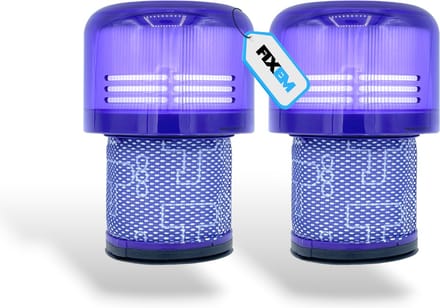 Fixem® - Geschikt voor Dyson V11, V15 97001302 - Stofzuiger filter - Rond filter - Wasbaar filter- 2 Stuks