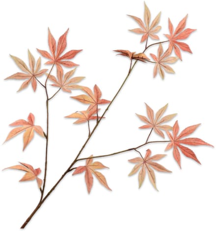 Silk-ka - Kunstbloem - bladtak - roze - H96 cm