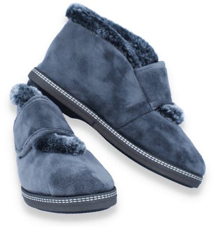 Mode-mania Dames Pantoffel | Grijs | Maat: 42