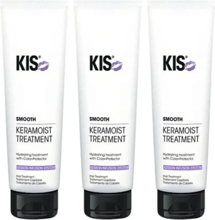 KIS Smooth KeraMoist Treatment Triple Set - 3x150ml