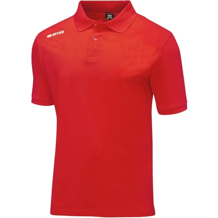 Polo Errea Team Colour 2012 Jr K M Rood - Sportswear - Kinderen