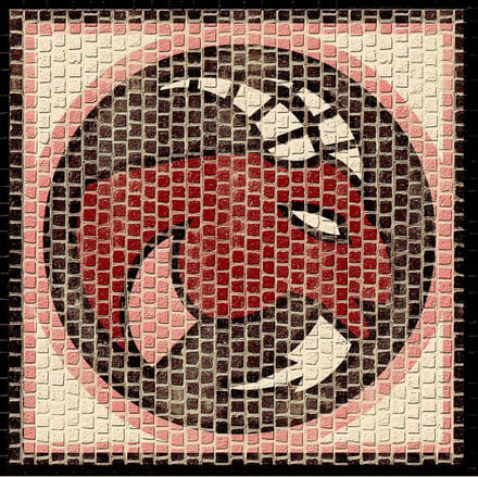 Mozaïek Sterrenbeeld Steenbok- steentjes