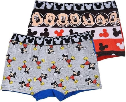 Mickey Mouse  - Boxershorts - Duopack - Maat 116/128 - 6/8 jaar