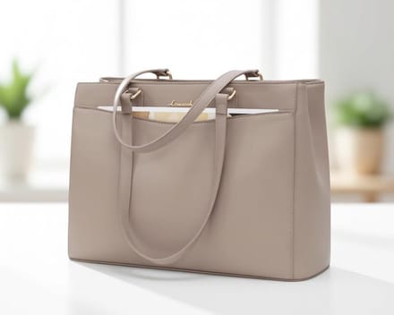 Maison Elara Elegante dameslaptoptas met waterdichte eigenschappen en ruim opbergvak