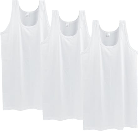3 stuks SQOTTON onderhemd - King size - wit - Maat- 4XL/5XL