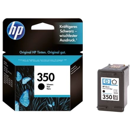 HP 350 / CB335EE Zwart Inkt - Inktpatroon Zwart