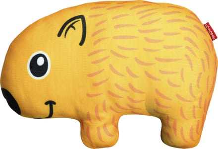 Red Dingo Hondenknuffel Durables Haai Marine - 21,5 cm Wombat Geel- 21,5cm