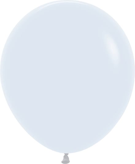 sempertex, Speelgoed ballon, Latex, Wit, 45 cm, 6 stuk(s)