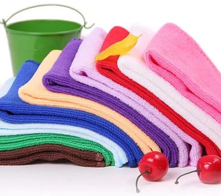 Gadgetpoint - Microvezel Wegwerp Schoonmaak Doekjes - Set van 5 - Multicolor