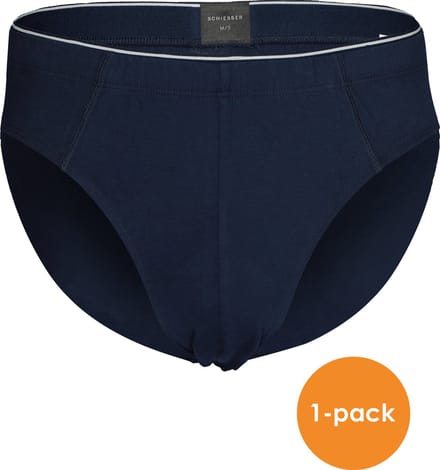 SCHIESSER 95/5 Originals supermini slip (1-pack) - donkerblauw