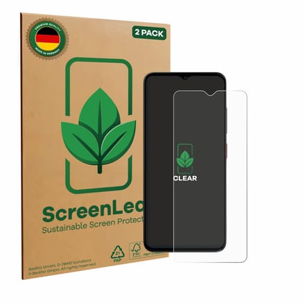 2 Stuks Screenprotector voor ZTE Blade A35e - Hoogwaardige Beschermfolie transparant