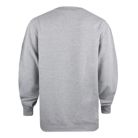 Disney Dames/Dames Mickey Mouse Gezicht Crew Hals Sweatshirt (Sportgrijs)