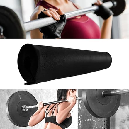 Stangenkussen - Barbell Demper - Kracht Training - Schokabsorberend Schuim - 9.3x9.3x0.1 cm - Zwart