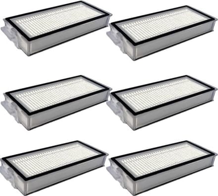 Accessoires geschikt voor Roborock Q7 Max en Q7 Max + Plus - HEPA-filter - Accessoires - Reserveonderdelen (6 stuks)
