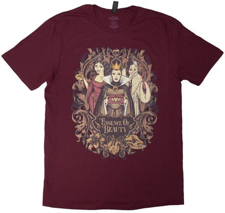 Disney - Essence Of Beauty Heren T-shirt - M - Rood