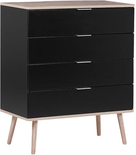WALPI - Commode - Zwart - MDF