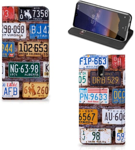 Nokia 2.2 Stand Case Kentekenplaten