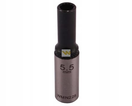 Waryński 1/4" Dopsleutel 5,5 mm 12-punts CrV DIN 3124