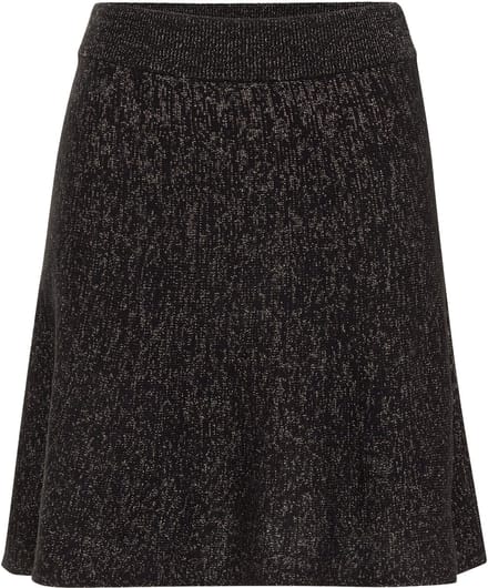 We Fashion Skirt Medium Length Black Größe: M | Miniröcke Outlet | Damen | Schwarz