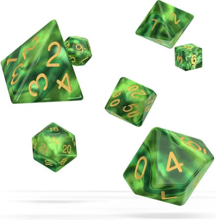 Oakie Doakie Dice this RPG Set Gemidice - Jungle
