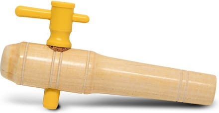Meuwissen Agro - Houten Regenton Kraan - Middel 23 cm - ø 3,2 - 4,5 cm