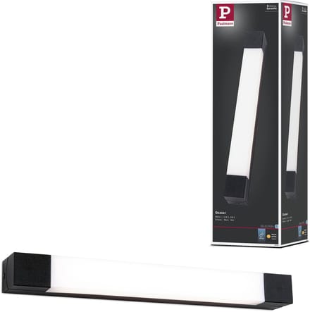 Paulmann Quasar LED-lamp voor vochtige ruimte LED LED vast ingebouwd 7.5 W Warmwit Zwart