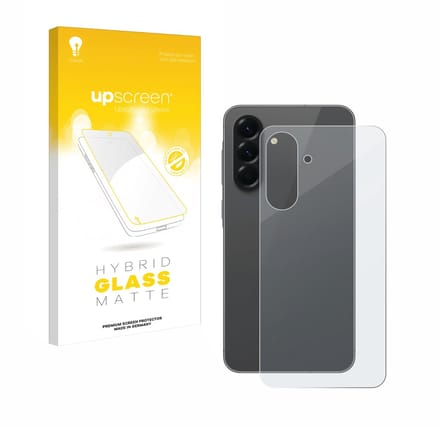 upscreen - Screenprotector voor Samsung Galaxy A56 5G (Achterkant) - Folie Beschermfolie Beschermglas matte
