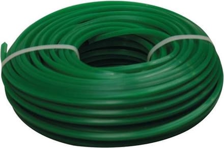 Toolland Trimmerdraad, nylon, groen, 3.2 mm, 100 m