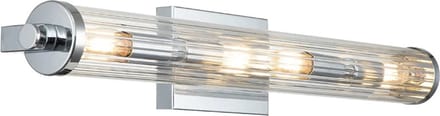 Kichler LED Wandlamp Azores | 4X E14 Max 40W | IP44 | Polished Chrome