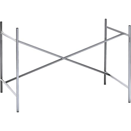 Richard Lampert Eiermann 1 tafelframe - verchroomd - middelste stut - 110 x 78 cm - met verlenging (hoogte 66 cm)