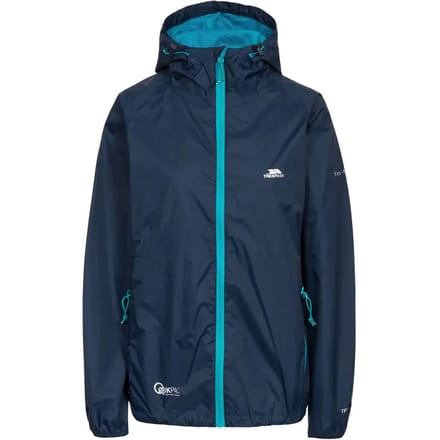 Dames waterdichte hoodie-jack met rits Trespass Qikpac