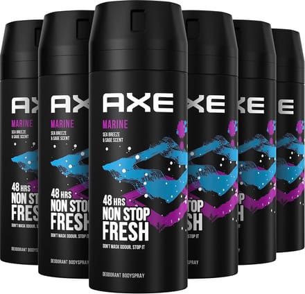 AXE Deodorant / Bodyspray Marine - JUMBOPAK - 12 x 150 ml