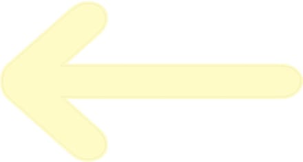 Vloerstickers pijlen crème - Vloermarkeringspijlen
