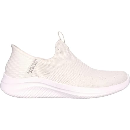 Skeches Slip-ins Ultra Flex 3.0 Shiny Night Offwhite