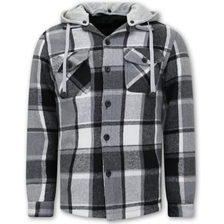Houthakkers Vest met Capuchon - Zwart