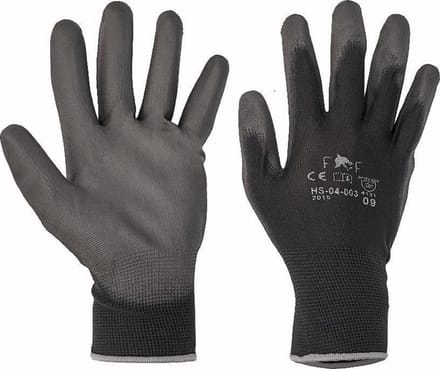 Montage handschoen Bunting Black maat 10 / XL