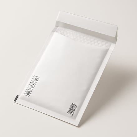 Inpakr Luchtkussen Enveloppen E/15 - 220 x 265 mm Binnenmaat - Wit - 100 Stuks